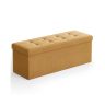 SONGMICS Hallway Bench, with Storage Box, 131 l, 110 × 38 × 38 cm