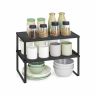 SONGMICS spice racks, 2 pcs, Black
