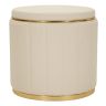 London pouf, with storage compartment, 46.5 × 44 × 46.5 cm