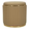 London pouf with storage