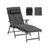 SONGMICS GCB024GZ02 sun lounger, 58 × 183 × 97 cm