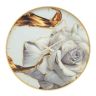 Sieninis laikrodis Glass Rose, Ø 80 × 5 cm