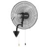Sieninis ventiliatorius VEVOR AMX-IWFAC220-20, 3 greičiai, Juodas, Ø 50 × 80 cm