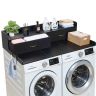 Skalbimo mašinos stalviršis VEVOR DX0202-C250399S-01, 2 stalčiai, 137 × 30,5 × 69,9 cm