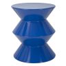 Side Table Zag, Blue