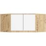 Spintos antresolė AkordV2 S100, 2 durys, 100 × 55 × 50 cm