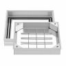 Šulinio dangtis su rėmu VEVOR ZD003-SZ, Įleidžiamas, 300 × 300 cm