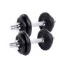 Svarmenų rinkinys SYL20T 2x20 kg, juodos spalvos