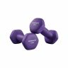 Hantelių rinkinys 2 x 1 kg, violetinės spalvos