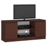 TV staliukas RTV K120, tamsiai rudos spalvos