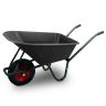 Sodo karutis 100 L talpos iš PVC, iki 250 kg., juodas