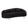 Three-seater sofa Oslo, 3 cushions, 185 × 68 × 84 cm