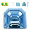 Pripučiama automobilių dažymo kabina 610x305x244 cm su filtru ir pūstuvais