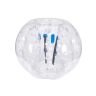 Pripučiami buferiniai kamuoliai (sumo zorb), 1,5 m, PVC, lauko žaidimams