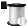Poliesterio tempimo juosta 3/4" x 318 ft, balta, 2500 lbs galia