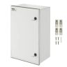 NEMA 4X plieninė elektros dėžutė 60x40x23 cm, IP66 atspari vandeniui