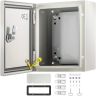 NEMA 4X plieninė elektros dėžutė 25x20x15 cm IP66 atspari vandeniui