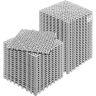 Modulinės neslystančios PVC grindų plytelės, 30x30 cm, 50 vnt., pilkos