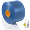 Juostinė užuolaida PVC durims, 2499 x 30,5 cm, skaidri