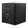 Oro kondicionieriaus uždanga 914x914x1010 mm, 3 sluoksnių, vandeniui atspari, juoda