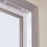 Garažo vartų TPE sandarinimo juosta, 34 pėdų, balta, universali