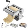 Makaronų gaminimo aparatas, nerūdijančio plieno, 9 storio nustatymai, rankinis presas