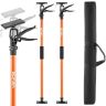 Plieniniai teleskopiniai spintelių atramos strypai, 116–290 cm, 2 vnt.