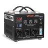 Automatinis įtampos keitiklis 3000 VA, 110–220 V, LCD ekranas, 3 JAV + 3 ES lizdai