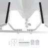 Valčių priekabų kreiptuvai VEVOR XC2181, 2 vnt, 500 × 125 × 795 mm