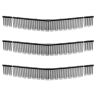 Vejos šlavimo šepečių pakaitalai VEVOR 919-003B, 3 vnt, Juodi, 75,5 × 10,5 cm
