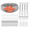Vielinio lyno rinkinys VEVOR QD304PVC-024, 7 × 7 gijų