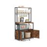 Kitchen shelf VASAGLE KKS059KD02, 8 hooks, 40 × 80 × 170 cm