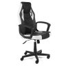 Игровое кресло F4G FG-19, белое/чёрное, 60 × 103–113 × 65 см