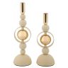 Candlesticks "Saturn", 2 pcs, 10 × 27–33 × 10 cm