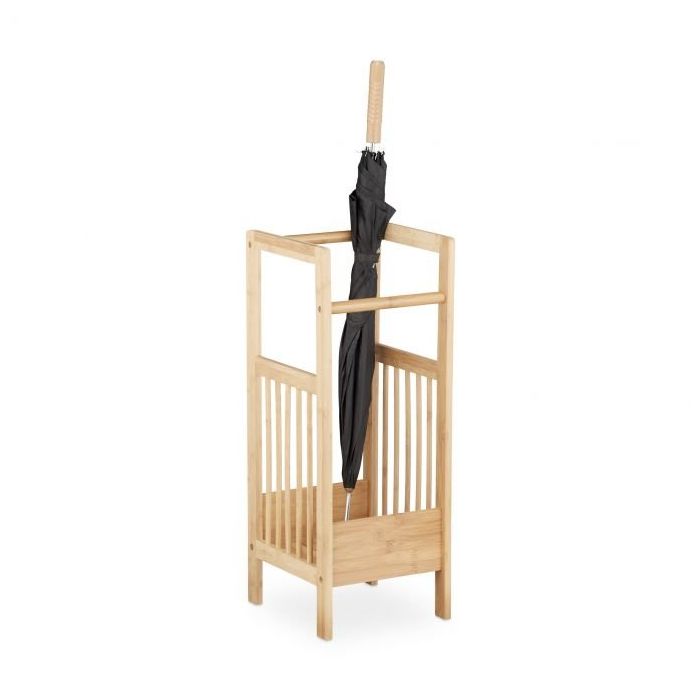 Skėčių stovas 64x25x26,5cm., šviesiai rudos spalvos