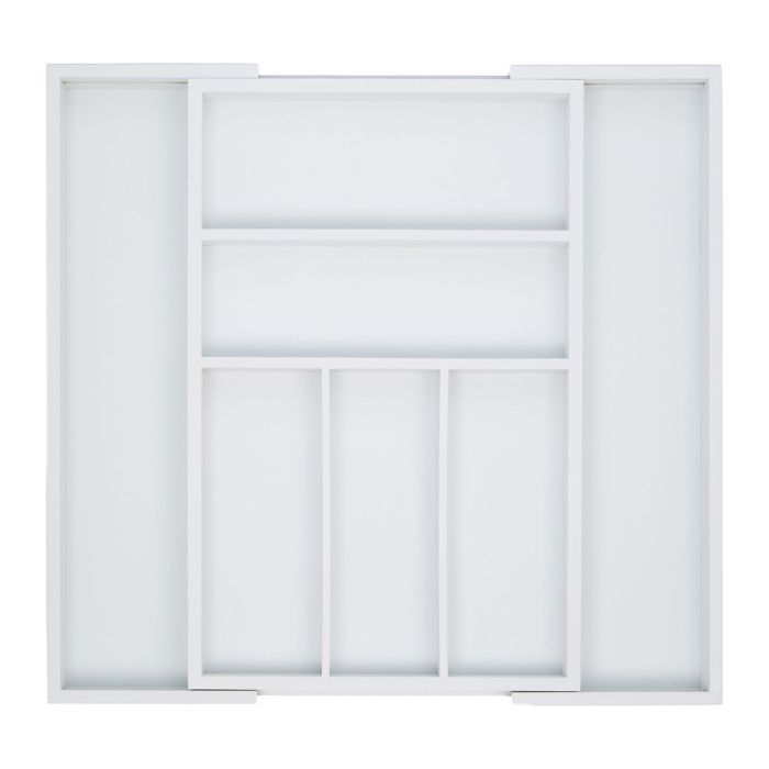 Stalo įrankių padėklas 5x30x46cm., baltos spalvos