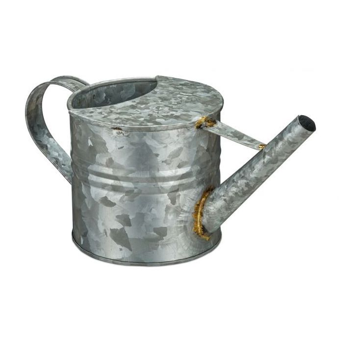 Лейка 14х28,5х13см, 1,3л., цвет серебро.