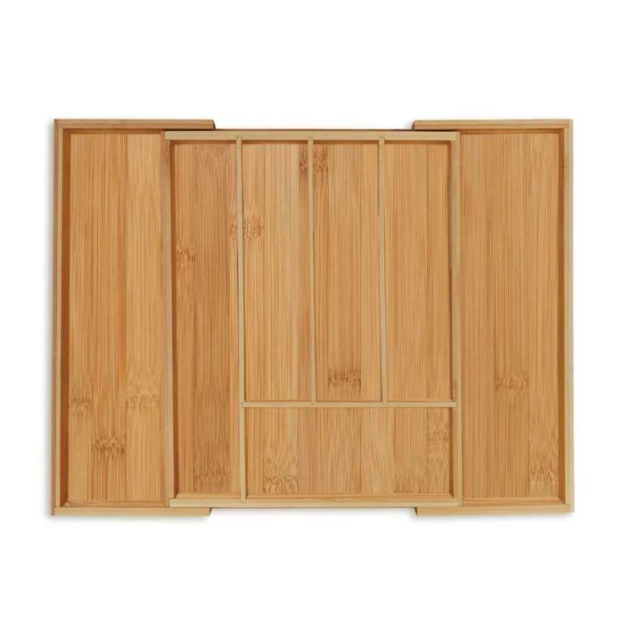 Stalo įrankių padėklas 5x47x36cm., šviesiai rudos spalvos