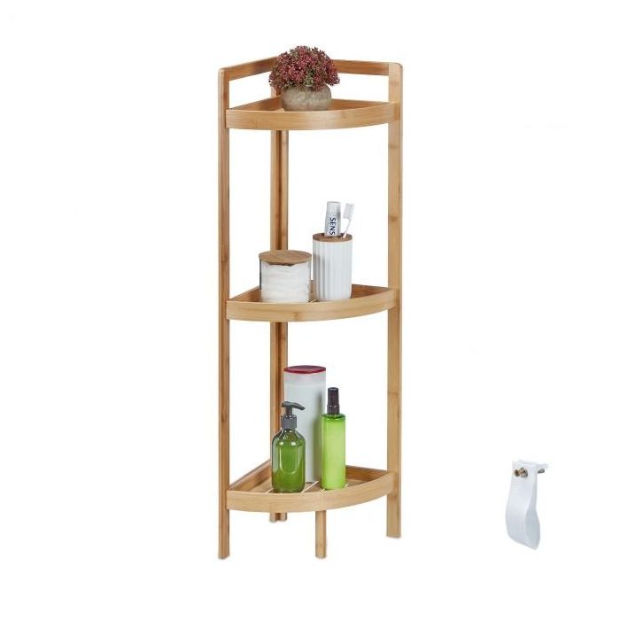 Pastatoma virtuvės lentyna 90x36,5x26cm., šviesiai rudos spalvos