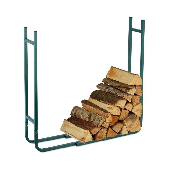 Stovas malkoms 90,5x120x20,5cm., tamsiai žalios spalvos