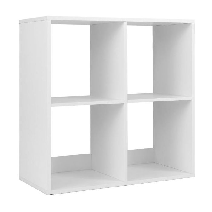 Настенная полка 70x33x70см, белого цвета
