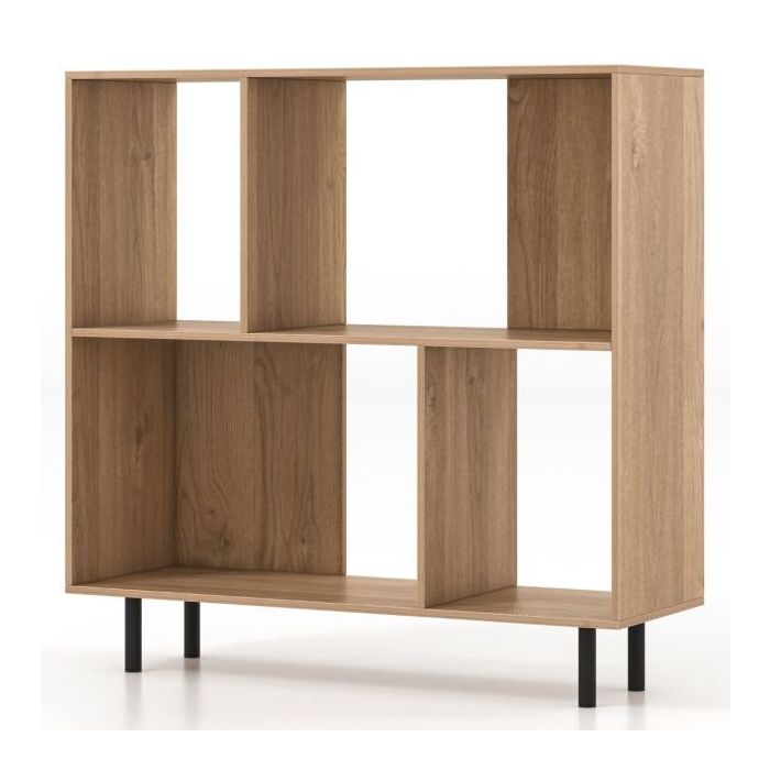 Отдельно стоящая полка 90x30x90см, светло-коричневого цвета