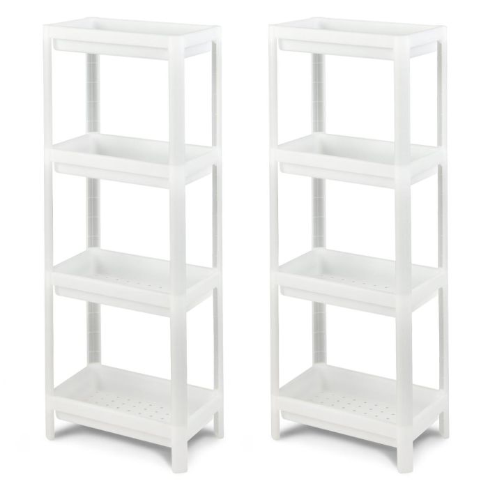Набор из 2 полок 36x23x99,5см, белый цвет