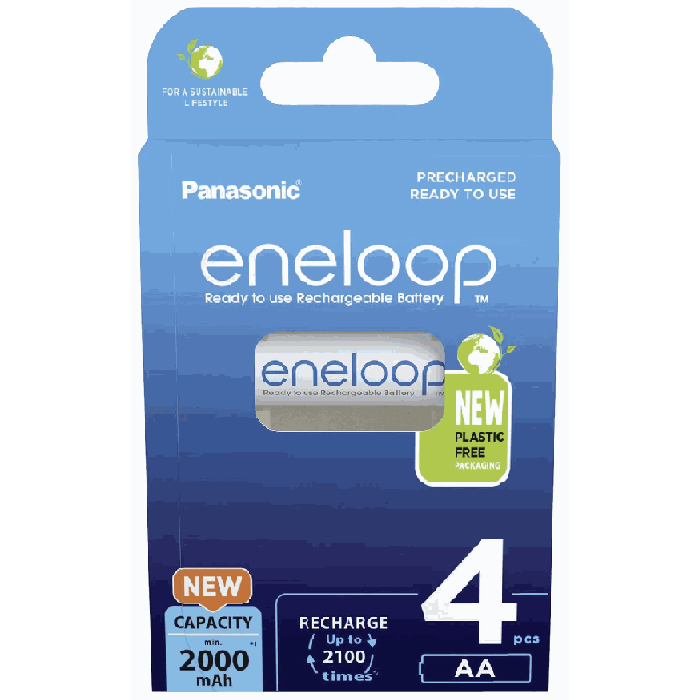 AA akumuliatoriai Panasonic ENELOOP BK-3MCDE/4BE, 4 vnt