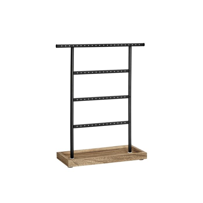 Подставка для украшений 29x11,5x35 см., черная/светло-коричневая