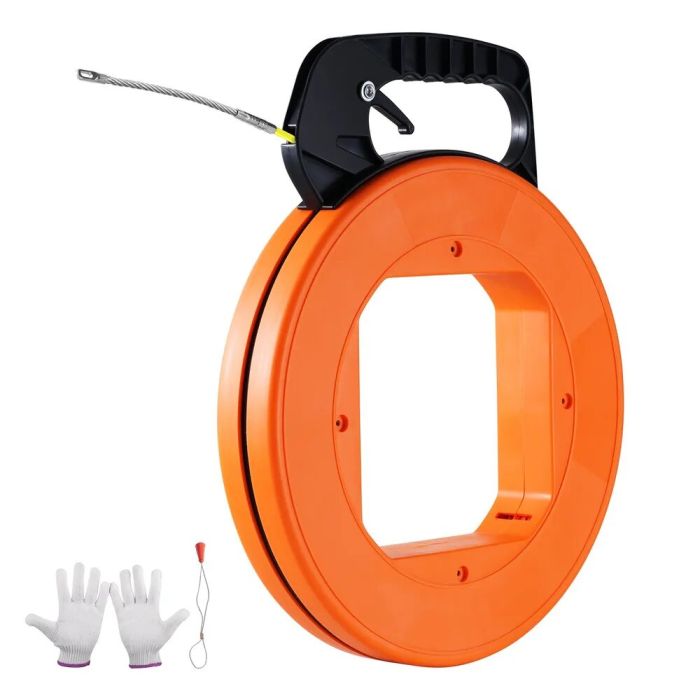 Žvejybos vielos juosta, 30,5 m, 4,23 mm, stiklo pluošto, plastikinis korpusas