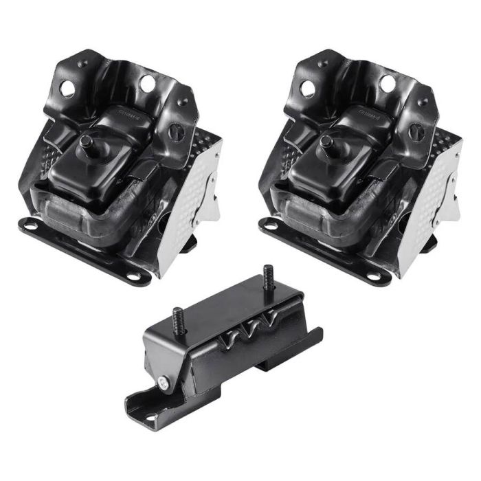 Комплект креплений двигателя и трансмиссии, 3 шт., Chevrolet Silverado 1500 2007–2013 5.3L V8
