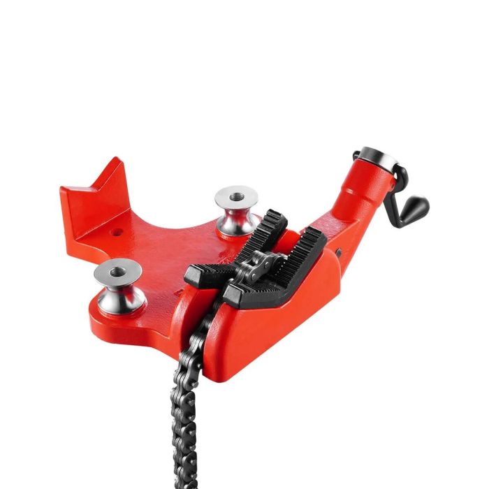 Tvirti grandininiai vamzdžių spaustukai, 1/2"–8", ketaus pagrindas