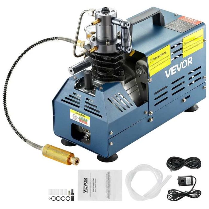 Aukšto slėgio kompresorius 4500 PSI 1800 W PCP pneumatiniai šautuvai