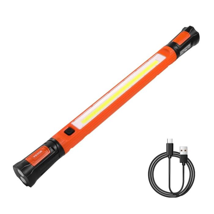 Įkraunamas magnetinis LED darbo žibintas, 1250LM, 6000mAh